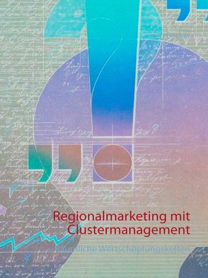 cover image of Regionalmarketing mit Clustermanagement